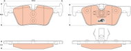 TRW Brake Pads GDB1919 - Brake Pads