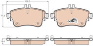 TRW Brake Pads GDB1933 - Brake Pads
