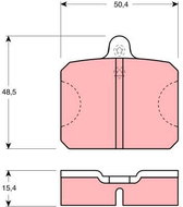 TRW Brake Pads GDB300 - Brake Pads