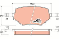 TRW Brake Pads GDB3132 - Brake Pads