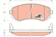 TRW Brake Pads GDB3208 - Brake Pads