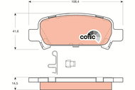 TRW Brake Pads GDB3223 - Brake Pads