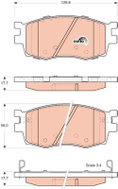 TRW Brake Pads GDB3420 - Brake Pads