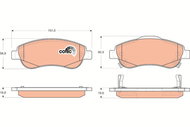 TRW Brake Pads GDB3445 - Brake Pads