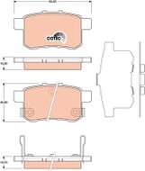 TRW Brake Pads GDB3482 - Brake Pads