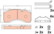 TRW Brake Pads GDB5084 - Brake Pads