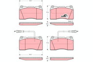 TRW Brake Pads GDB1363 - Brake Pads