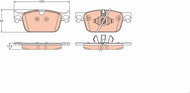 TRW Brake Pads GDB2221 - Brake Pads