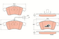 TRW Brake Pads GDB1391 - Brake Pads