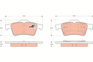 TRW Brake Pads GDB1469 - Brake Pads