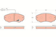TRW Brake Pads GDB1517 - Brake Pads