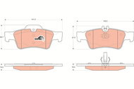TRW Brake Pads GDB1546 - Brake Pads