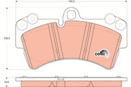 TRW Brake Pads GDB1548 - Brake Pads