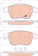 TRW Brake Pads GDB1691 - Brake Pads