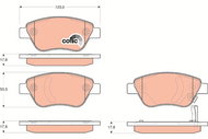 TRW Brake Pads GDB1700 - Brake Pads