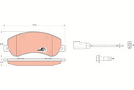 TRW Brake Pads GDB1724 - Brake Pads