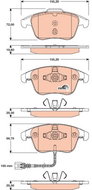TRW Brake Pads GDB1762 - Brake Pads