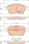 TRW Brake Pads GDB1790 - Brake Pads