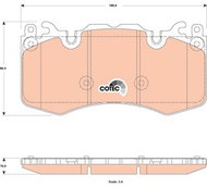 TRW Brake Pads GDB1834 - Brake Pads