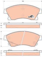 TRW Brake Pads GDB1843 - Brake Pads