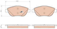 TRW Brake Pads GDB1926 - Brake Pads