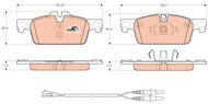 TRW Brake Pads GDB1929 - Brake Pads