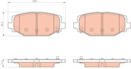 TRW Brake Pads GDB1936 - Brake Pads