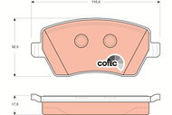 TRW Brake Pads GDB3332 - Brake Pads
