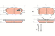 TRW Brake Pads GDB3341 - Brake Pads
