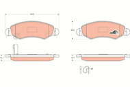 TRW Brake Pads GDB3363 - Brake Pads