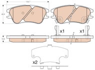 TRW Brake Pads GDB3377 - Brake Pads