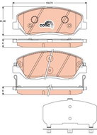 TRW Brake Pads GDB3418 - Brake Pads