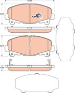 TRW Brake Pads GDB3477 - Brake Pads