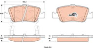 TRW Brake Pads GDB3480 - Brake Pads