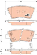 TRW Brake Pads GDB3494 - Brake Pads