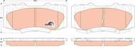 TRW Brake Pads GDB3528 - Brake Pads