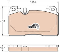 TRW Brake Pads GDB1974 - Brake Pads