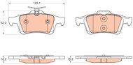 TRW Brake Pads GDB2033 - Brake Pads