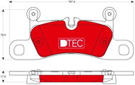 TRW Brake Pads GDB1875DTE - Brake Pads