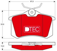 TRW Brake Pads GDB823DTE - Brake Pads
