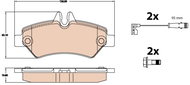 TRW Brake Pads GDB2076 - Brake Pads