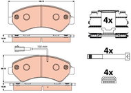 TRW Brake Pads GDB2072 - Brake Pads