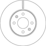 TRW Brake disc DF6794, set of 2 - Brake Disc