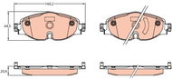 TRW Brake Pads GDB2143 - Brake Pads