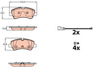 TRW Brake Pads GDB2161 - Brake Pads