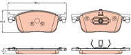 TRW Brake Pads GDB2169 - Brake Pads