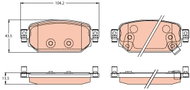 TRW Brake Pads GDB2172 - Brake Pads
