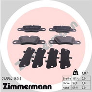 ZIMMERMANN Brake Pads 24554.160.1 - Brake Pads