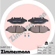 ZIMMERMANN Brake Pads 24007.210.1 - Brake Pads