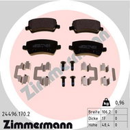 ZIMMERMANN Brake Pads 24496.170.2 - Brake Pads